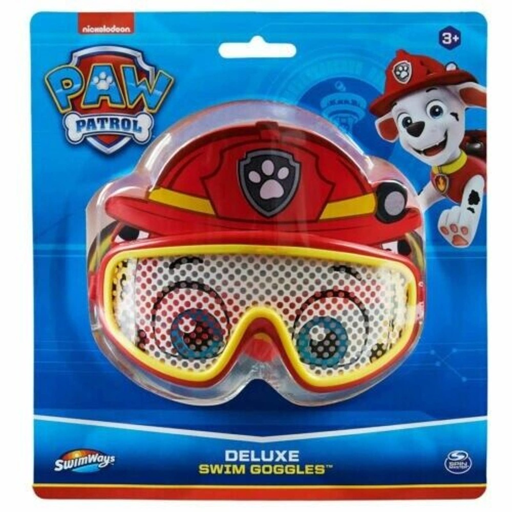 Nickelodeon PAW Patrol Character Kid's Deluxe Swim Goggles Mask - New
